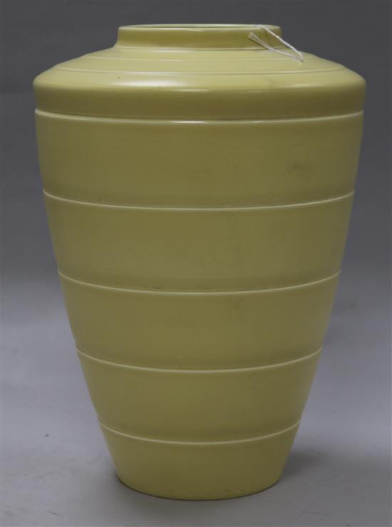 Keith Murray for Wedgwood vase H.28cm